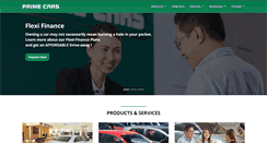 Desktop Screenshot of primecars.com.sg